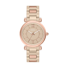 Load image into Gallery viewer, Fossil Carlie Nude Analogue Watch CE1141