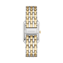 Load image into Gallery viewer, Raquel Three-Hand Date Two-Tone Stainless Steel Watch