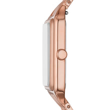 Load image into Gallery viewer, Raquel Three-Hand Date Rose Gold-Tone Stainless Steel Watch