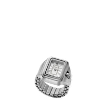 Load image into Gallery viewer, Raquel Watch Ring Two-Hand Stainless Steel