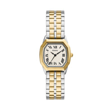 Load image into Gallery viewer, Harlow Three-Hand Two-Tone Stainless Steel Watch