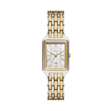 Load image into Gallery viewer, Raquel Three-Hand Date Two-Tone Stainless Steel Watch