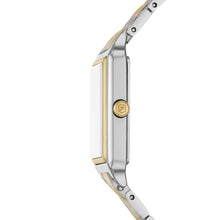 Load image into Gallery viewer, Raquel Three-Hand Date Two-Tone Stainless Steel Watch and Bracelet Set