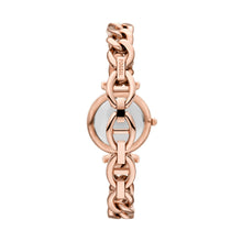 Load image into Gallery viewer, Carlie Three-Hand Rose Gold-Tone Stainless Steel Watch and Bracelet Set