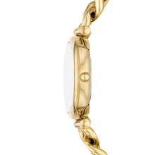 Load image into Gallery viewer, Carlie Three-Hand Gold-Tone Stainless Steel Watch and Bracelet Set