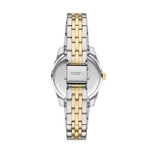 Load image into Gallery viewer, Scarlette Three-Hand Date Two-Tone Stainless Steel Watch