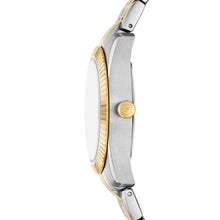 Load image into Gallery viewer, Scarlette Three-Hand Date Two-Tone Stainless Steel Watch