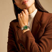 Load image into Gallery viewer, Scarlette Three-Hand Date Two-Tone Stainless Steel Watch