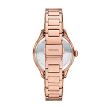 Load image into Gallery viewer, Gilmore Three-Hand Date Rose Gold-Tone Stainless Steel Watch