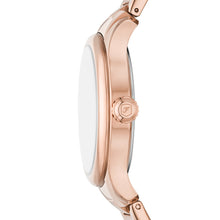 Load image into Gallery viewer, Gilmore Three-Hand Date Rose Gold-Tone Stainless Steel Watch