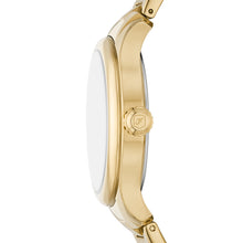 Load image into Gallery viewer, Gilmore Three-Hand Date Gold-Tone Stainless Steel Watch
