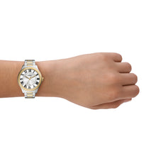 Load image into Gallery viewer, Gilmore Three-Hand Date Two-Tone Stainless Steel Watch