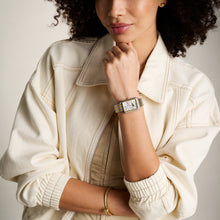 Load image into Gallery viewer, Raquel Sun Moon Multifunction Two-Tone Stainless Steel Watch
