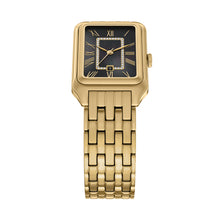 Load image into Gallery viewer, Raquel Three-Hand Date Gold-Tone Stainless Steel Watch