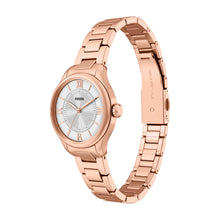 Load image into Gallery viewer, Gilmore Three-Hand Rose Gold-Tone Stainless Steel Watch