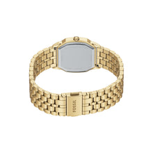 Load image into Gallery viewer, Harlow Three-Hand Gold-Tone Stainless Steel Watch