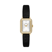 Load image into Gallery viewer, Raquel Two-Hand Black Velvet Watch