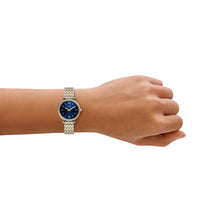 Load image into Gallery viewer, Carlie Three-Hand Two-Tone Stainless Steel Watch