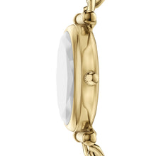 Load image into Gallery viewer, Carlie Three-Hand Gold-Tone Stainless Steel Watch
