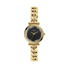 Load image into Gallery viewer, Carlie Three-Hand Gold-Tone Stainless Steel Watch