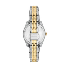 Load image into Gallery viewer, Scarlette Three-Hand Two-Tone Stainless Steel Watch