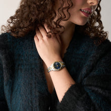 Load image into Gallery viewer, Scarlette Three-Hand Two-Tone Stainless Steel Watch