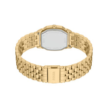 Load image into Gallery viewer, Harlow Three-Hand Gold-Tone Stainless Steel Watch