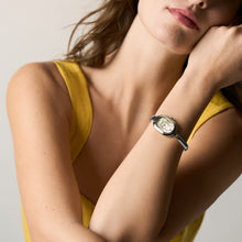Load image into Gallery viewer, Sloan Three-Hand Stainless Steel Watch Bangle