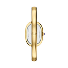 Load image into Gallery viewer, Sloan Three-Hand Gold-Tone Stainless Steel Watch Bangle