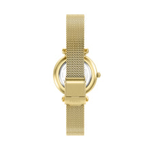 Load image into Gallery viewer, Carlie Mini Three-Hand Gold-Tone Stainless Steel Watch