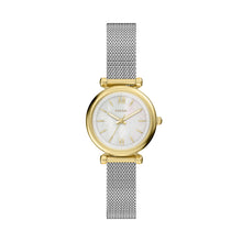 Load image into Gallery viewer, Carlie Mini Three-Hand Stainless Steel Watch