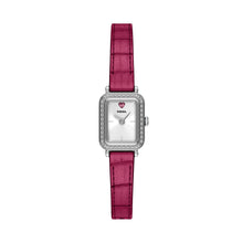 Load image into Gallery viewer, Raquel Two-Hand Pink Leather Watch