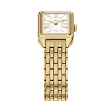 Load image into Gallery viewer, Raquel Three-Hand Gold-Tone Stainless Steel Watch