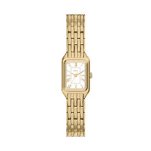 Load image into Gallery viewer, Raquel Three-Hand Gold-Tone Stainless Steel Watch