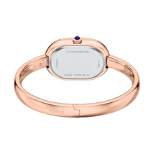 Load image into Gallery viewer, Sloan Three-Hand Rose Gold-Tone Stainless Steel Watch Bangle