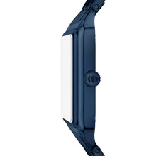 Load image into Gallery viewer, Raquel Three-Hand Navy Stainless Steel Watch