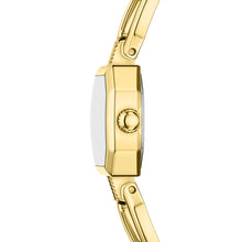 Load image into Gallery viewer, Harlow Mini Two-Hand Gold-Tone Stainless Steel Watch