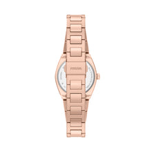 Load image into Gallery viewer, Everett Three-Hand Rose Gold-Tone Stainless Steel Watch
