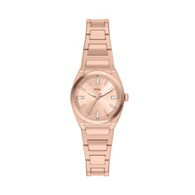 Load image into Gallery viewer, Everett Three-Hand Rose Gold-Tone Stainless Steel Watch