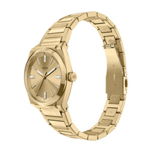 Load image into Gallery viewer, Everett Three-Hand Gold-Tone Stainless Steel Watch