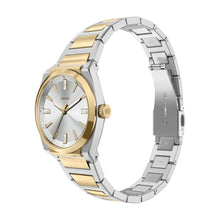 Load image into Gallery viewer, Everett Three-Hand Two-Tone Stainless Steel Watch