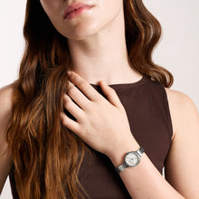 Load image into Gallery viewer, Jacqueline Three-Hand Stainless Steel Watch