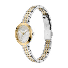 Load image into Gallery viewer, Jacqueline Three-Hand Two-Tone Stainless Steel Watch