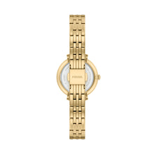 Load image into Gallery viewer, Jacqueline Three-Hand Gold-Tone Stainless Steel Watch
