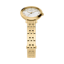 Load image into Gallery viewer, Jacqueline Three-Hand Gold-Tone Stainless Steel Watch