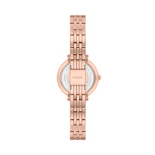 Load image into Gallery viewer, Jacqueline Three-Hand Rose Gold-Tone Stainless Steel Watch