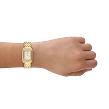 Load image into Gallery viewer, Raquel 23mm Two-Hand Gold-Tone Stainless Steel Watch