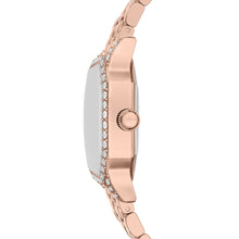 Load image into Gallery viewer, Fossil Harlow Rose Gold Analogue Watch ES5525