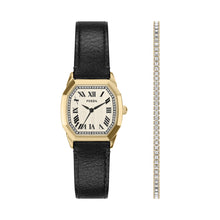 Load image into Gallery viewer, Fossil Harlow Black Analogue Watch ES5526SET
