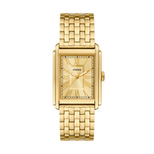 Load image into Gallery viewer, Carraway Three-Hand Gold-Tone Stainless Steel Watch